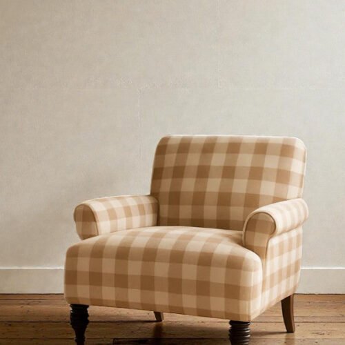 Hudson Check Accent Armchair Hudson Check Accent Armchair
