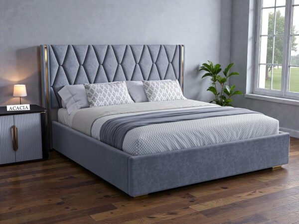 Acacia Prism Upholstered Bed