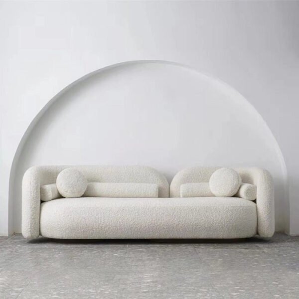 Arden Curve Luxe Upholstered 3- Seater Sofa