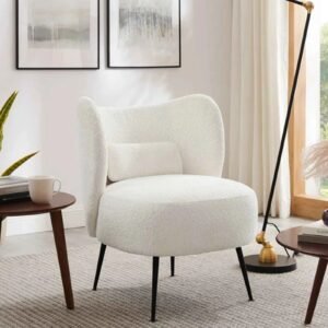 Aria Boucle Accent Lounge Chair