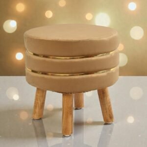 Auric Nest Luxe Accent Stool
