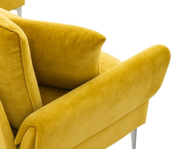 Aurora Mustard Luxe L-shape Sofa
