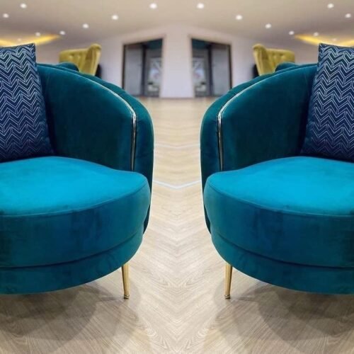 Azure Luxe Velvet Accent Chair Azure Luxe Velvet Accent Chair