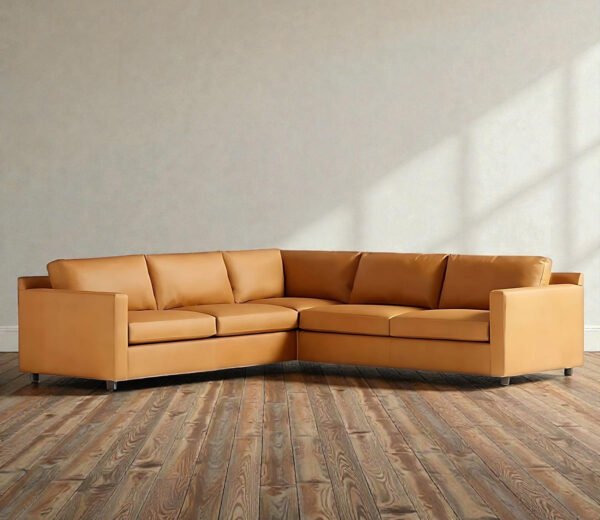 Cairo Luxe Leather L-shape Sofa