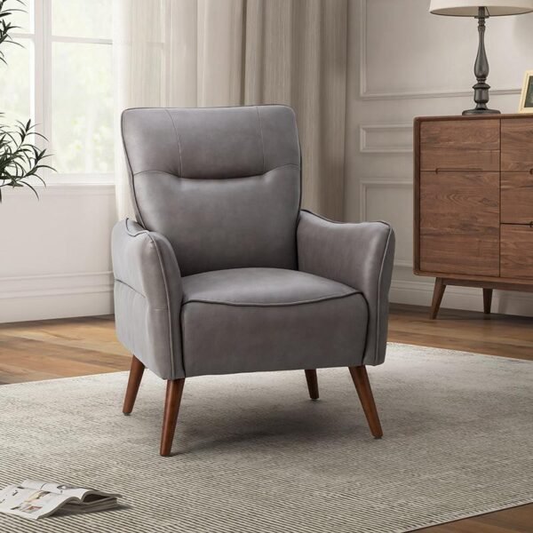 Cairo Modern Leatherette Lounge Chair