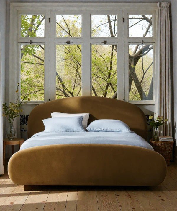 Clound Arc Upholstered Bed