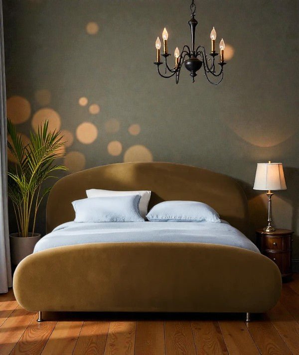 Clound Arc Upholstered Bed