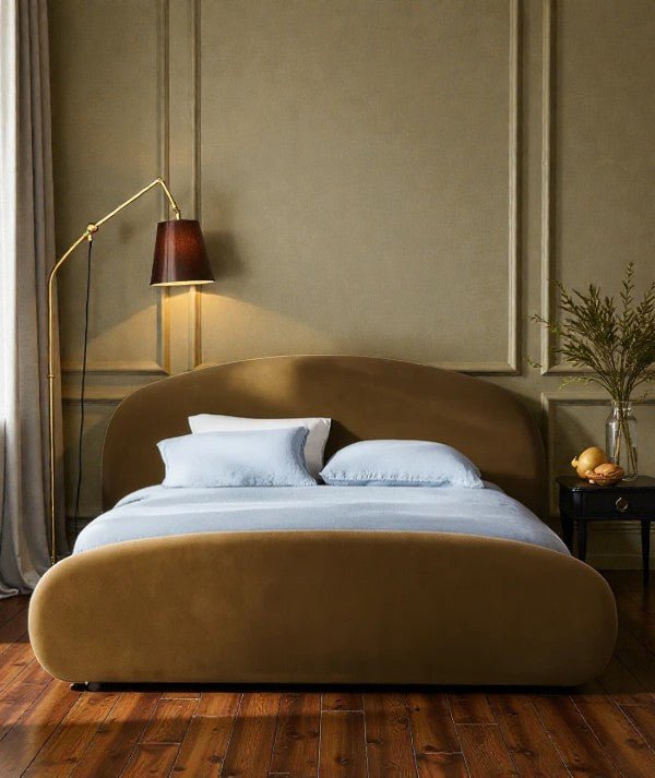 Clound Arc Upholstered Bed