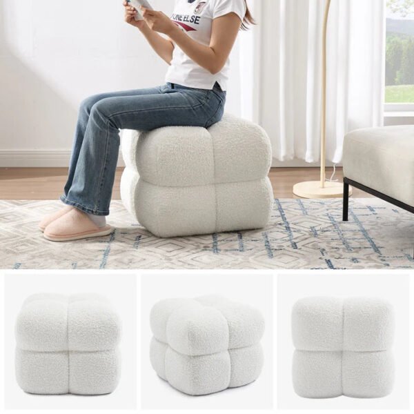 Cloud Cube Designer Pouffe
