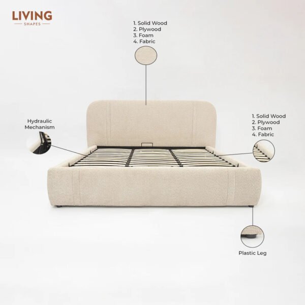 Cocoon Luxe Upholstered Bed