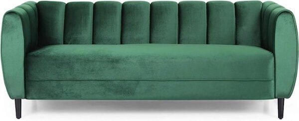 Emerald Channel Lluxe Upholstered 3-seater Sofa