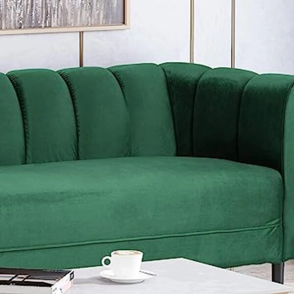 Emerald Channel Lluxe Upholstered 3-seater Sofa