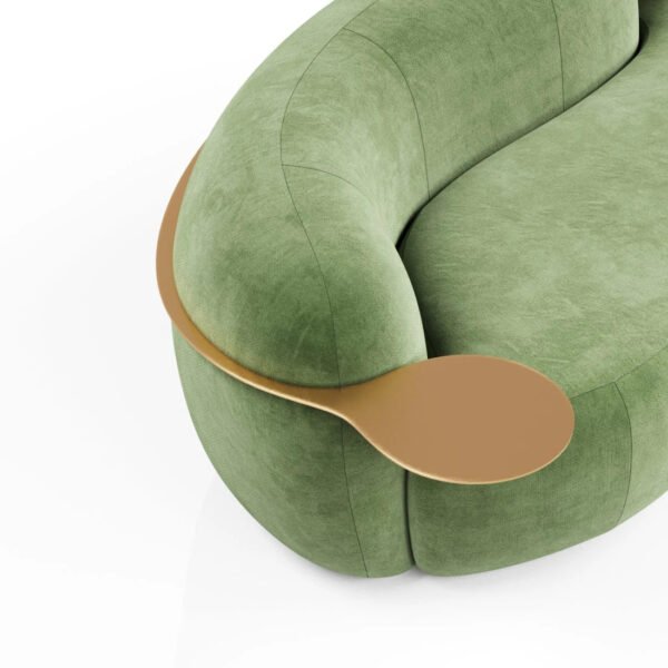 Forma Curve Upholstered Sofa