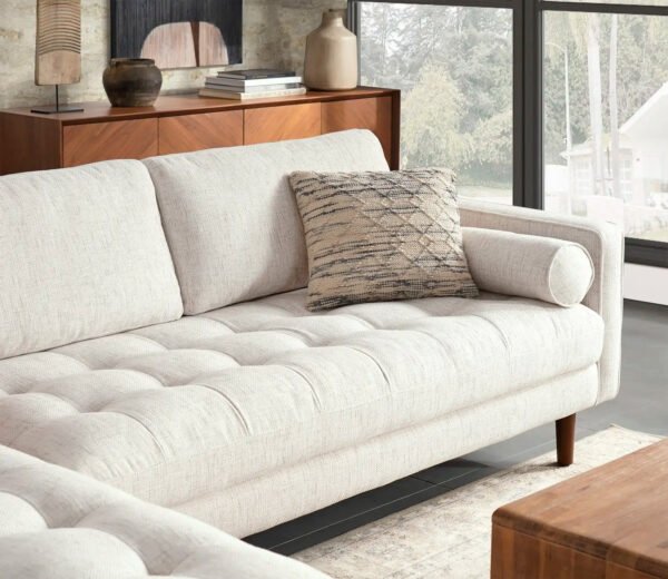 Harper Classic L-shape Chaise Sofa