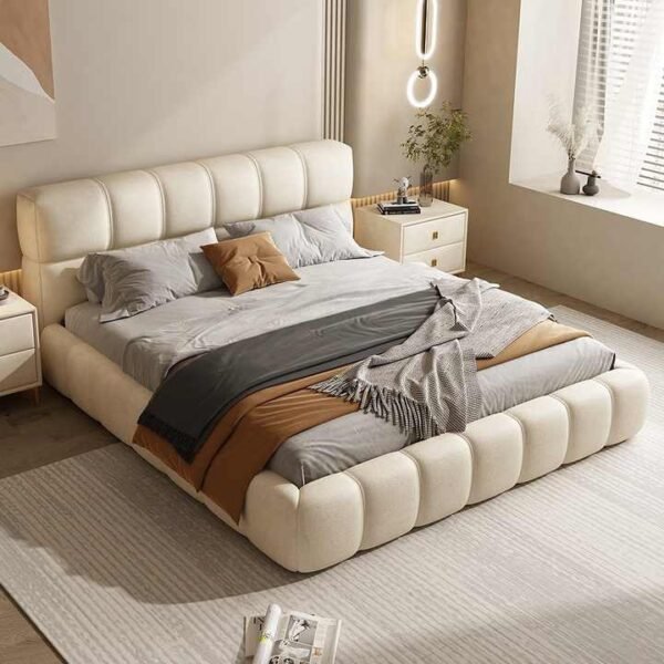 Haven Block Luxury Upholstered Bed