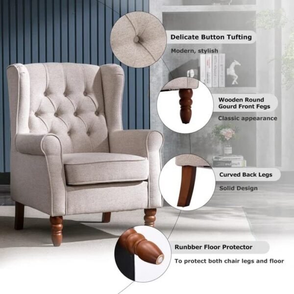 Heritage Wingback Armchair
