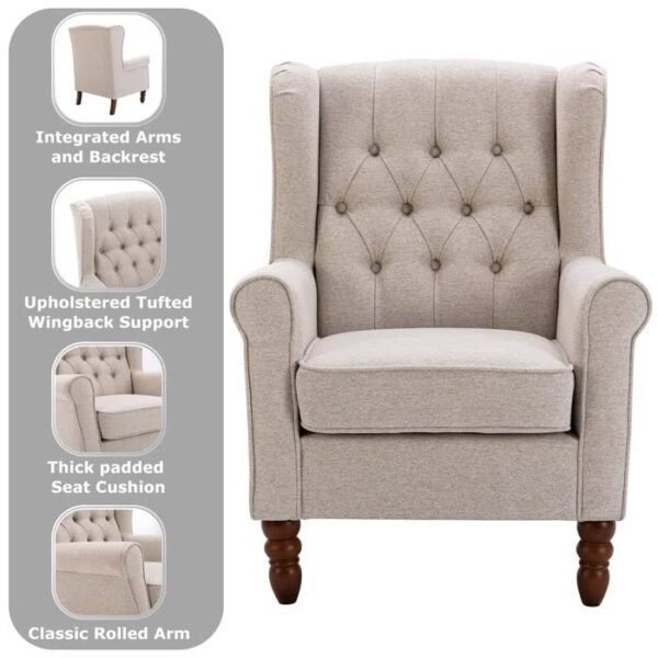 Heritage Wingback Armchair
