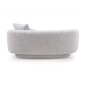 Lunara Petite Luxury Boucle Loverseat- Wooden Mango