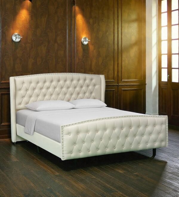 Luxe Chesterfield Upholstered Bed