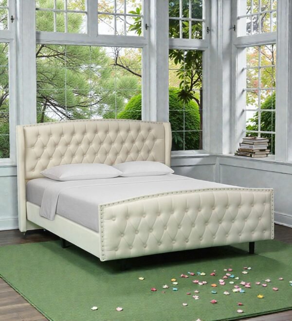 Luxe Chesterfield Upholstered Bed