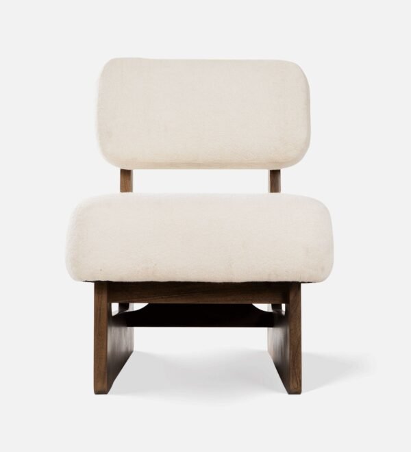 Minimalist Wooden Lounge Chair