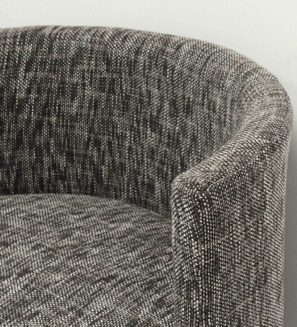 Modern Curved Back Accent Chair