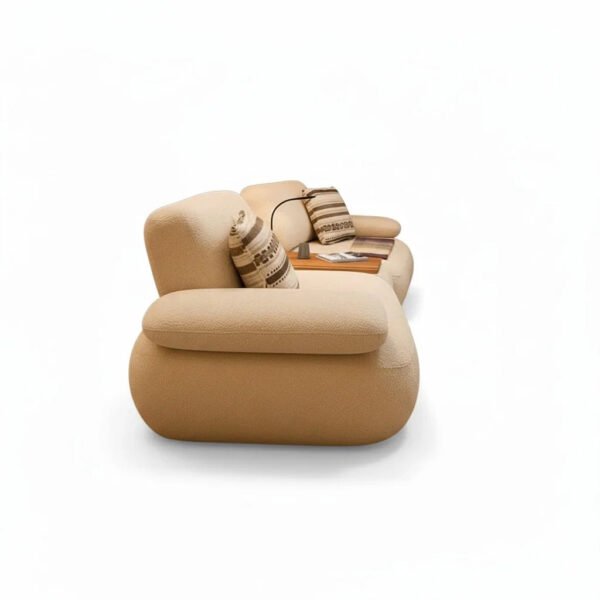 Modo Duo Modular Upholstered Sofa With Center Table