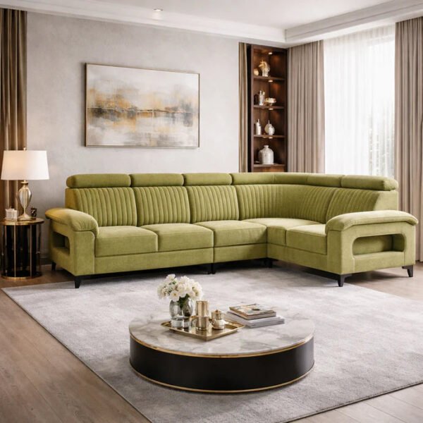 Olive Crest L-shape Sectional Sofa