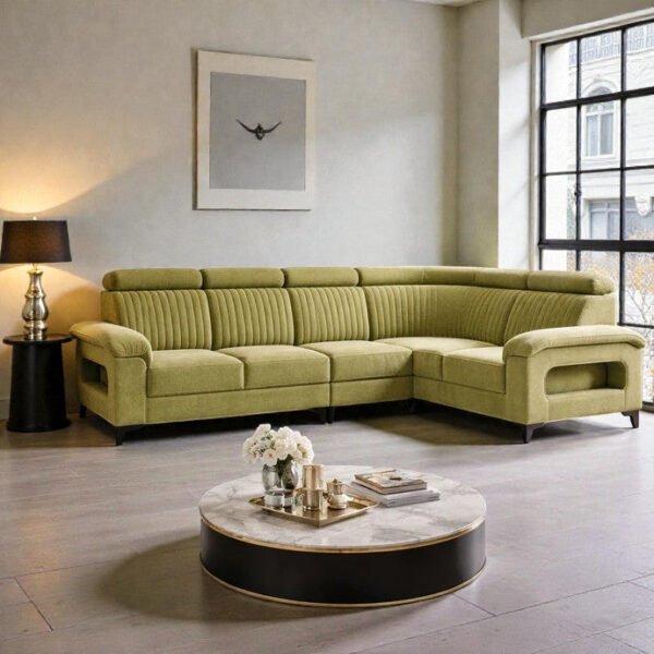 Olive Crest L-shape Sectional Sofa