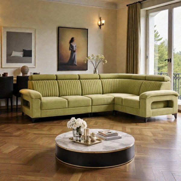 Olive Crest L-shape Sectional Sofa