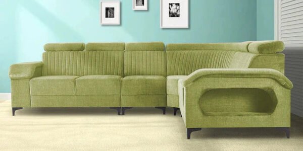 Olive Crest L-shape Sectional Sofa