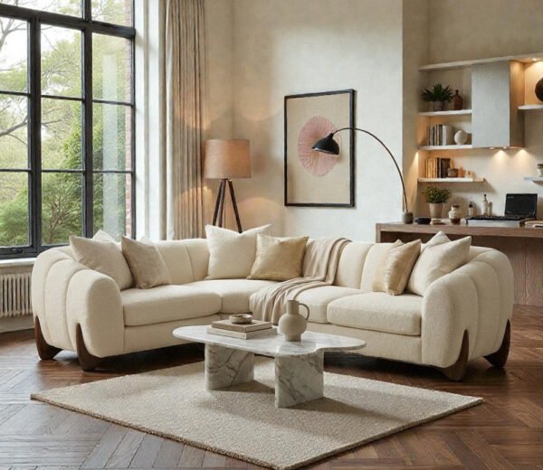 Olive Crest L-shape Sectional Sofa