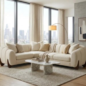 Olive Crest L-shape Sectional Sofa