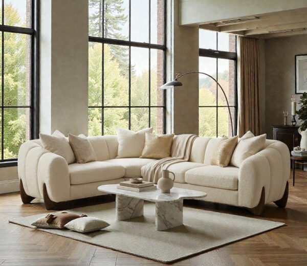 Olive Crest L-shape Sectional Sofa