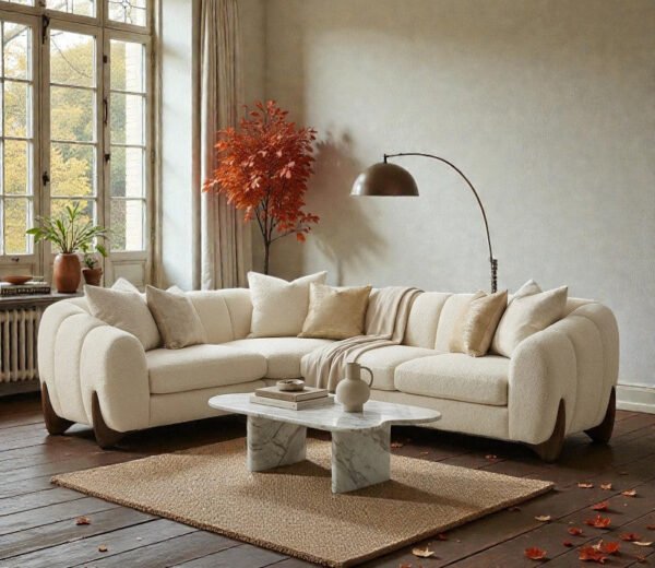 Olive Crest L-shape Sectional Sofa