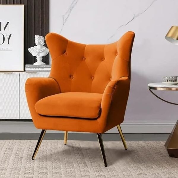 Opal  Luxe Upholstered Wing Chair