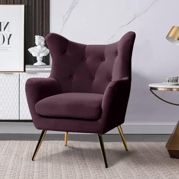 Opal  Luxe Upholstered Wing Chair