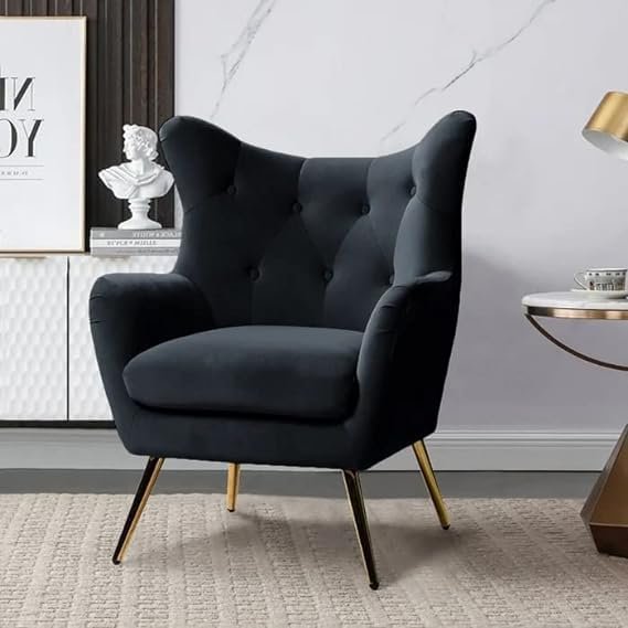 Opal  Luxe Upholstered Wing Chair
