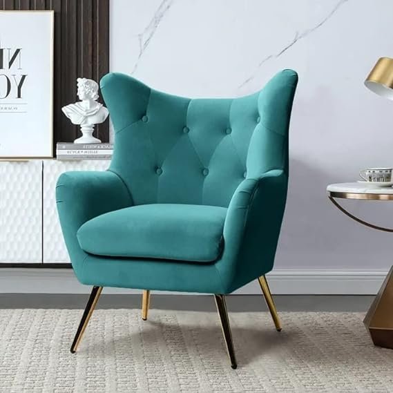 Opal  Luxe Upholstered Wing Chair