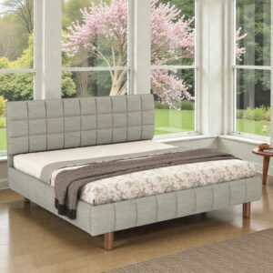 Oslo Grid Tufted Upholstered