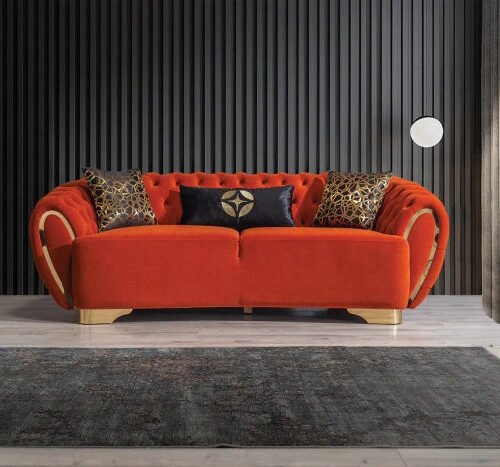 Regalia Tufted Velvet Sofa 3 Seater Regalia Tufted Velvet Sofa 3 Seater