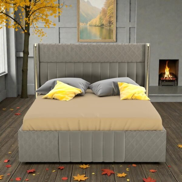 Regent Panel Luxe Upholstered Bed