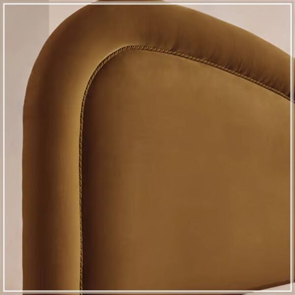 Serene Curve Upholstered Bed Serene