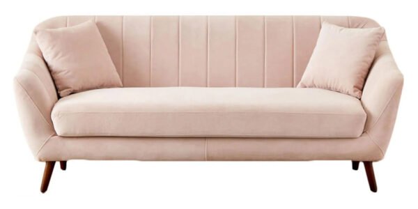 Sofa Peach Modern Designer Sofa