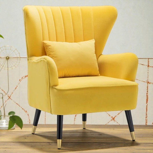 Solara Wingback Accent Chair