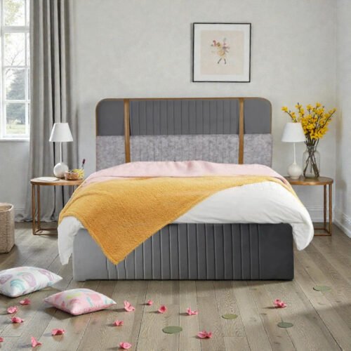 Strato Modern Upholstered Bed Strato Modern Upholstered Bed