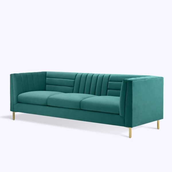 Tealcraft Linear Channel Upholstered 3-seater Sofa
