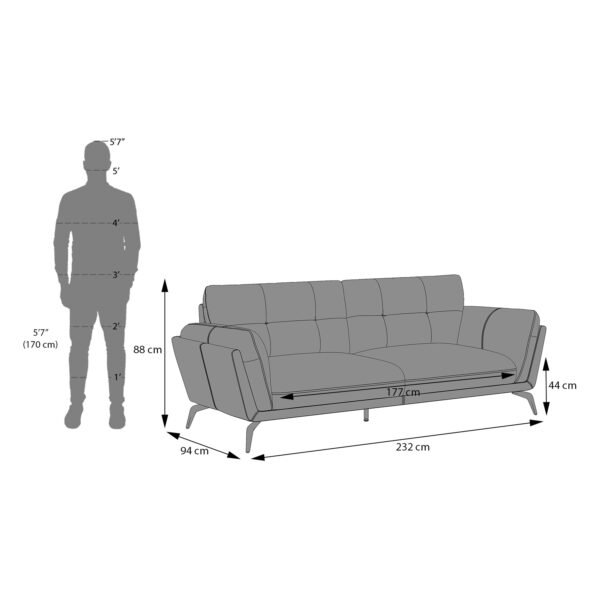 Verde Luxe Designer Sofa