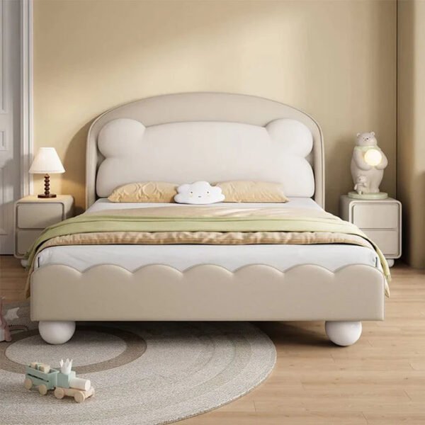 Luna Scallop Luxury Upholstered Bed