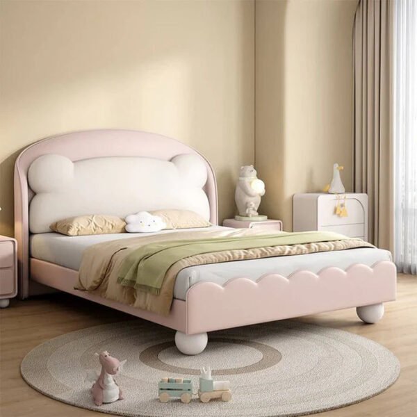 Luna Scallop Luxury Upholstered Bed